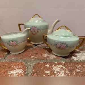 Vintage Tea, Cream & Sugar Pieces
